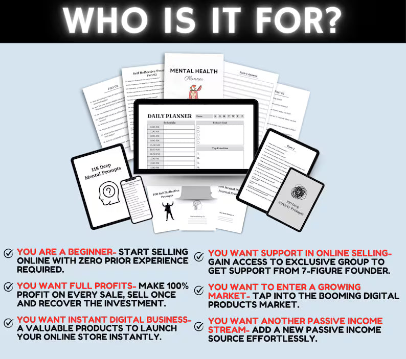 250+ Editable Canva Planners & Journals | 15,000+ PLR Pages | Resell with MRR Megabundle